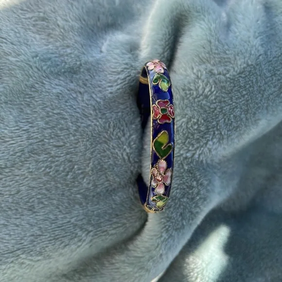 Chinese Cloisonne Bracelet (with Clasp) - Picture 4 of 4